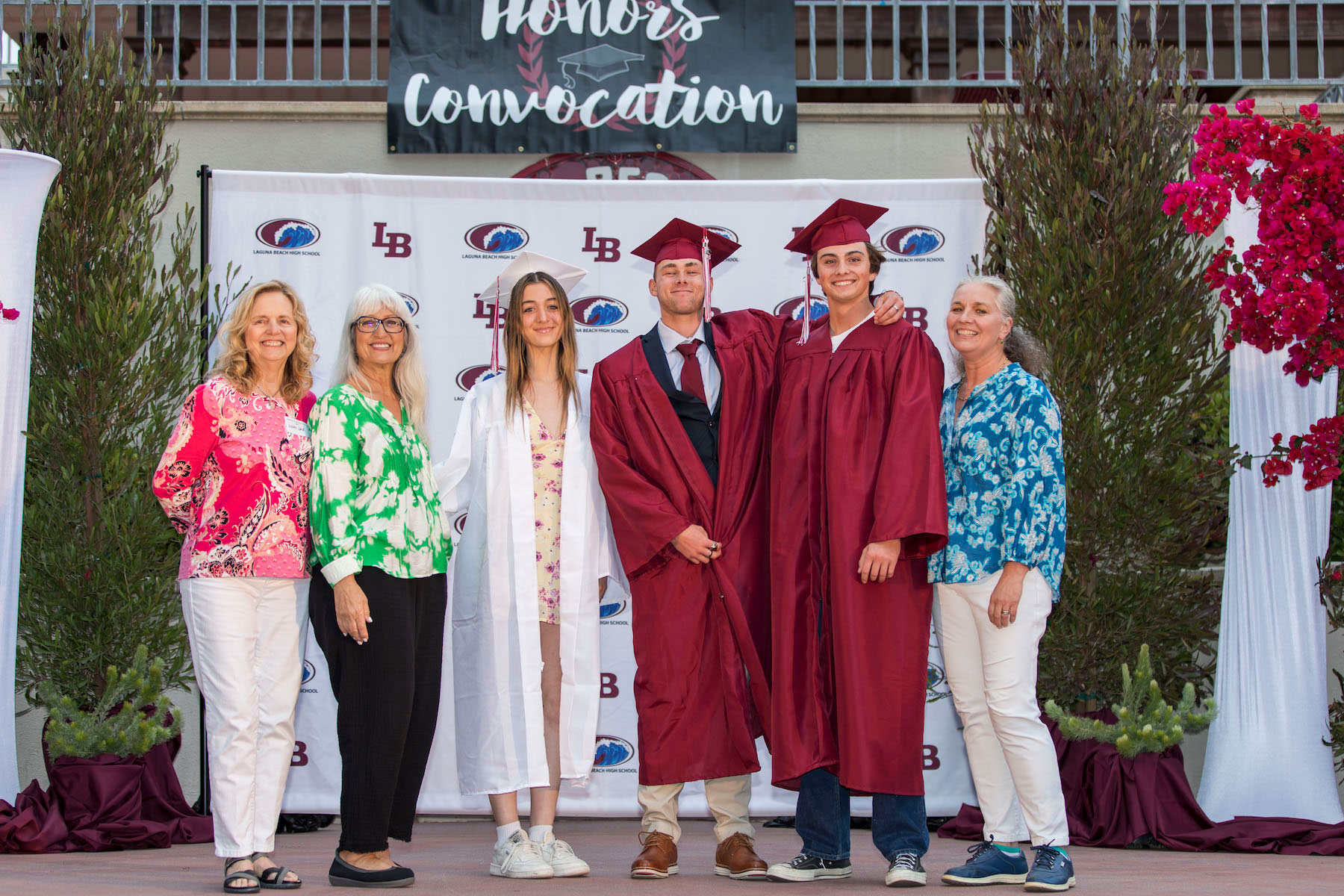 Laguna Beach High School scholarship recipients at their convocation